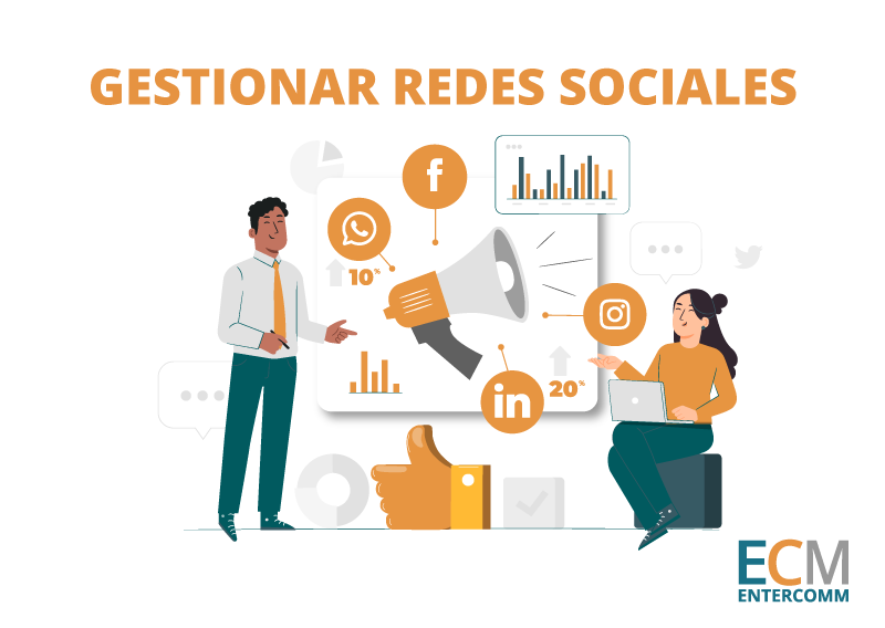 Cómo gestionar las redes sociales de tu empresa Entercomm