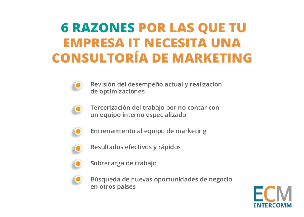 6 razones por las que tu empresa IT necesita una consultoría de marketing