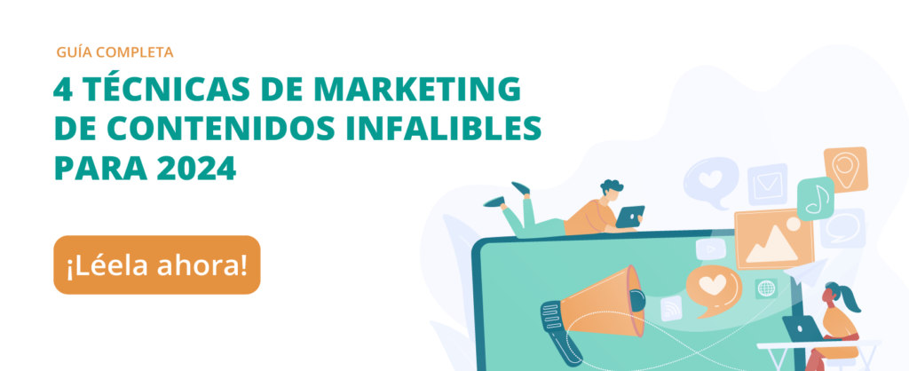 Banner descargable técnicas de marketing de contenidos
