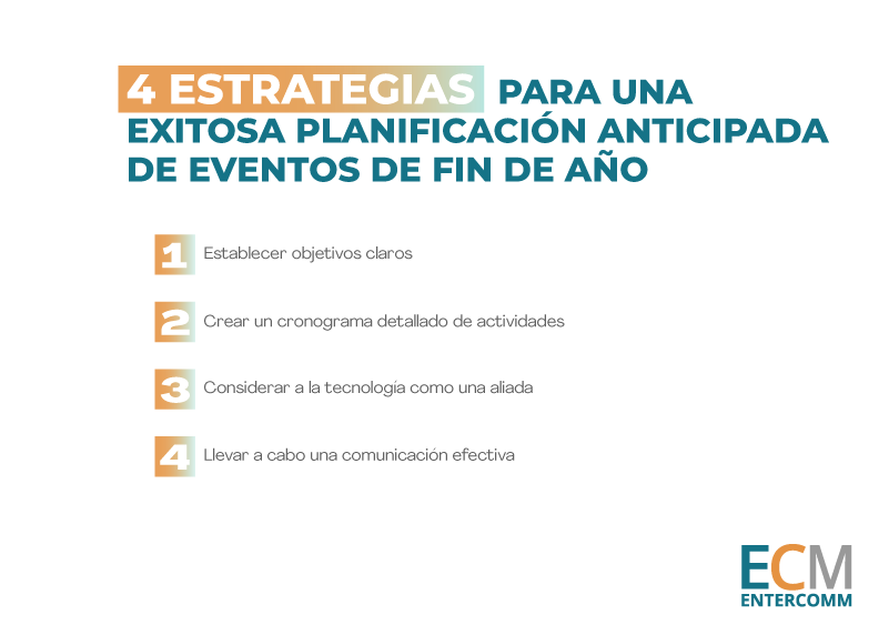 4 estrategias para la planificación anticipada de celebraciones de fin de año en empresas IT